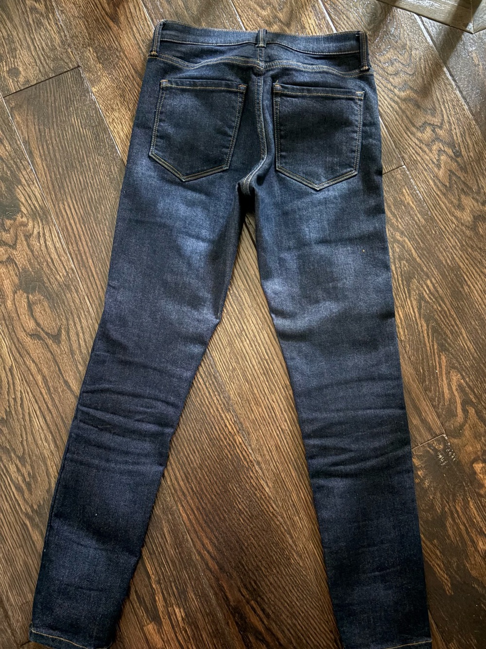 Banana Republic Women's Ankle straight leg Jeans in Dark Indigo